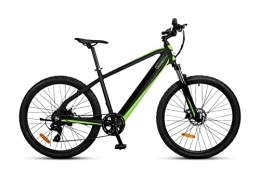 SachsenRad Fahrräder SachsenRAD E-Bike Mountain Bike R8 Ranger mit StVZO-Zertifiziert, 27, 5 Zoll, Hydraulischen Scheibenbremsen, Shimano 7-Gang Schaltung, LCD-Display, 36V Vollintegriertem Akku, On und Off-Road Reifen-Schwarz