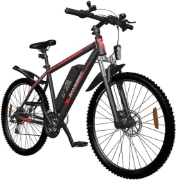 Samebike Elektrische Mountainbike SAMEBIKE 26" Elektrofahrrad E Bike mit 36V 10Ah Abnehmbarer Akku Shimano 7 Gang-Schaltung City EBike Off-Road Mountainbike E-Bike für Erwachsene Herren Damen (SY26)