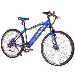 Swifty Elektrische Mountainbike Swifty All Terrain Electric Bike - 7-Gang-Shimano-Schaltung - bis zu 30 Kilometer mit einer Ladung - Elektrofahrräder für Erwachsene