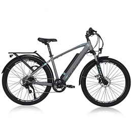 TAOCI Elektrische Mountainbike TAOCI 27, 5 Zoll E-Bike Elektrofahrrad für Herren, 250W Trekking Pedelec Citybike, mit Abnehmbarer 36V 12.5Ah Akku Shimano 7-Gang E-Mountainbike