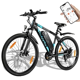 VARUN Elektrische Mountainbike VARUN E Bike Damen Herren E-Mountainbike Aluminiumlegierung 27.5 Zoll Elektrofahrrad mit APP 250W 48V 12.5Ah Abnehmbarer Lithium-Ionen-Akku