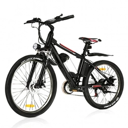 Winice Elektrische Mountainbike WINICE Ebike Damen Herren 250W Elektrofahrrad 26 Zoll Mountainbike mit 36V 8Ah Batterie, 21-Gang-Getriebe