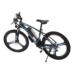 WOQLIBE Elektrische Mountainbike WOQLIBE E-Bike 26 Zoll E-Mountainbike, Eelektrofahrrad mit Abnehmbarer 250W Motor 25km / h und 21-Gang Elektrofahrrad Ausdauer 20-30km Herren und Damen (Blau)