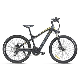 YQ&TL Elektrische Mountainbike YQ&TL Adult Moped Electric Mountainbike, 27, 5 Zoll 27-Gang-Fahrrad Vollfederung MTB-Getriebe Doppelscheibenbremsen Mountainbike, Outdoor-Bike