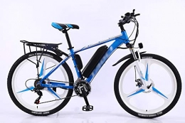 ZXGQF Elektrische Mountainbike ZXGQF E-Bike, E-Mountainbike, 350W 26 '' Elektrofahrräder, Rennrad, 27-Gang-Schalthebel, beide Scheibenbremsen (B2, 36V 13AH / Endurance 90km)