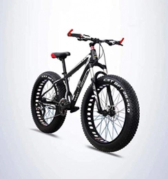 HCMNME Fat Tire Mountainbike Hochwertiges langlebiges Fahrrad Adult Fat Tire Mountain Bike, Aluminiumlegierung Off-Road Schnee Bikes, Doppelscheibenbremse Beach Cruiser Fahrrad, 26 Zoll-Rder Aluminiumrahmen mit Scheibenbremsen