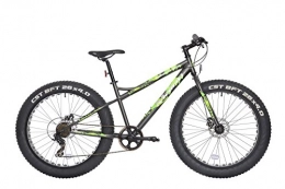 Maino Fat Tire Mountainbike MAINO Himalaya MTB Fat Unisex - Erwachsene, Anthrazit, 43