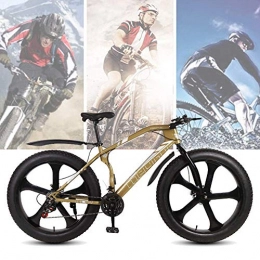 ATRNA Fat Tire Mountainbike Mountainbike 26 Zoll, Double Shock Absorption Scheibenbremse mit Variabler Geschwindigkeit 4.0 Breitrad Fat Tire Mountainbike Fahrrad Adult