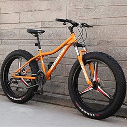 N&I Fahrräder N&I 21 Speed Mountain Bikes 26 Inch Fat Tire Hardtail Snowmobile Dual Suspension Frame and Suspension Fork All Terrain Men's Mountain Bicycle Adult Mountain Bike.