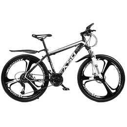 SHANJ Mountainbike 24 / 26 Zoll Mountainbikes für Erwachsene Damen / Herren, 21-30 Speed MTB Fahrrad mit Federgabel, Doppelscheibenbremsen, Pendler City Fahrrad