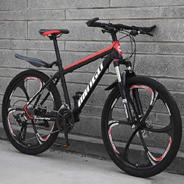 MEVIDA Mountainbike 24 Zoll 21-Geschwindigkeit Hardtail Mountainbike, 6 Sprachen Getriebefahrrad Mit Zweischeibenbremsen & Gabelaufhängung, Stoßdämpfung Fett-Reifen-Fahrrad Sport Bike