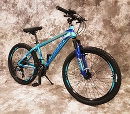 generisch Mountainbike 24 Zoll ALU MTB Mirage Gefedert, 21-Gang Shimano Kettenschaltung, Scheibenbremsen NEU 2467-TÜRKIS