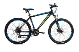 Leaderfox Mountainbike 26 Zoll Alu Leader Fox Factor Fahrrad MTB Moutain Bike Shimano matt-blau