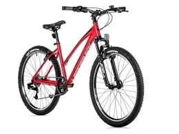 Leaderfox Fahrräder 26 Zoll Alu Leader Fox MXC Lady MTB Fahrrad 8 Gang Mountain Bike Rh 36 cm Rot