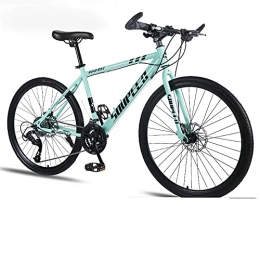 WSS Fahrräder 26-Zoll-Fahrrad-mechanische Bremse-geeignet für männliche und weibliche Studenten für Erwachsene Cross-Country Mountainbike-hellblau-24 Geschwindigkeit