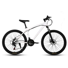 D&XQX Mountainbike 26-Zoll-Mountainbikes, Doppelscheibenbremse Hardtail Mountainbike, Herren Damen High-Carbon Stahl All Terrain Alpine Fahrrad Anti-Rutsch-Bikes, 27 Speed