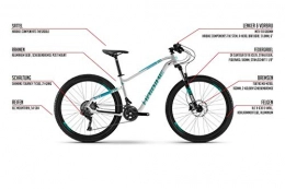 Unbekannt Mountainbike 27, 5 Zoll Haibike SEET HardSeven Life 2.0 MTB Fahrrad Shimano Gr.L Rh 50cm