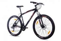 Unbekannt Fahrräder 27, 5" Zoll MOUNTAINBIKE FAHRRAD KCP GARRIOT Unisex mit 21 Gang SHIMANO schwarz, Rahmengröße:53cm