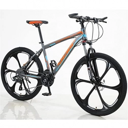 ALUNVA Mountainbike ALUNVA 26inch Fahrrad, Mountainbike, Fahrrad Mit Variabler Geschwindigkeit, Tragbares Fahrrad, Kreuz-Country Bike, Stoßdämpfung EIN Rad Riding Bicycle-Orange. 30 Geschwindigkeit