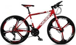 AYDQC Mountainbike AYDQC 64inch Mountainbikes 21 Geschwindigkeit / 24 Kurzgeschwindigkeit / 27 Geschwindigkeit / 30 Geschwindigkeits-Mountainbike 26 Zoll Räder Fahrrad, Schwarz, Weiß, Rot, Gelb, Grün 6-11, 24 fengong