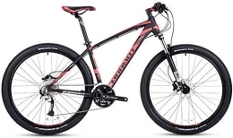 AYHa Mountainbike AYHa 27-Gang-Mountainbikes, 27, 5 Zoll große Räder Hardtail Mountainbike, Erwachsene Person Frauen-Männer Alurahmen All Terrain Mountain Bike, Schwarz