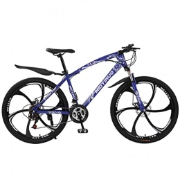 BaiHogi Mountainbike BaiHogi Profi-Rennrad, 26 im Rad Dual Full Suspension 21 / 24 / 27 Geschwindigkeit Mountainbike Kohlenstoffstahlrahmen mit Scheibenbremsen for einen Pfad, Trail & Amp; Berge / Schwarz / 27 Geschwindigkeit