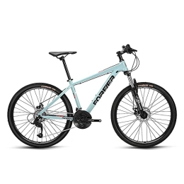 Bananaww Mountainbike Bananaww Mountainbike Aluminium, Fahrrad für Jungen, Mädchen, Herren und Damen - 27 Gang-Schaltung - Scheibenbremse Herrenrad – einstellbare Vordergabel 24 und 26 Zoll, Vollgefedert