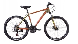 BDW Mountainbike BDW Mountainbike Shimano 18 Gang Schaltung, Volle Dämpfung, Scheibenbremse 26 Zoll Reifen ORANGE | 18 Zoll Rahmen MTB | Additive !