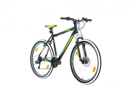 BIKE SPORT LIVE ACTIVE Mountainbike BIKE SPORT LIVE ACTIVE 27, 5 Zoll Bikesport Attack Herren Fahrrad MTB Mountainbike Hardtail ALU Rahmen Shimano 21 Gang (Blau Grün, L)