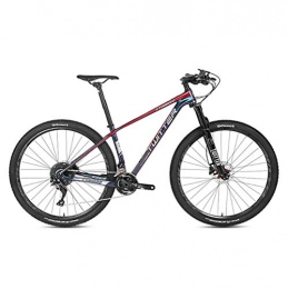 BIKERISK Mountainbike BIKERISK Carbonfaser 18k VTT 22 / 33 Geschwindigkeit Off-Road Fahr VTT 27.5 / 29 Zoll, 33speed, 27.5×17