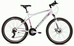 breluxx Fahrräder breluxx® 26 Zoll Mountainbike Hardtail FS Disk Cobra 2.0 Sport weiß, 21 Gang Shimano, FS + Scheibenbremsen - Modell 2020
