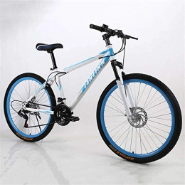 BXU-BG Mountainbike BXU-BG Outdoor-Sport Studenten Mountainbike 26-Zoll-Single-Speed ​​Stoßdämpfung Doppelscheibenbremsen for Erwachsene Außenreitausflug, C