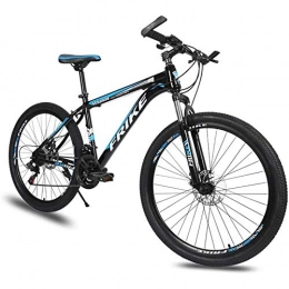 Cacoffay Mountainbike Carbon Steel Adult Mountainbike, 24-Gang-Straßen-Fahrrad, 26 Zoll Hard Tail Bike, Buntes Fahrrad, A