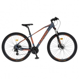 CARPAT SPORT Mountainbike CARPAT SPORT Mountainbike, 27, 5 Zoll MTB Fahrrad, Scheibenbremsen, Federgabel, Shimano Altus RD-M310-L Schaltung, Schwarz-Orange, 8 Gang Shimano, Bremsen Logan SML3158