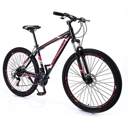 CDPC Mountainbike CDPC Mountainbike 21-Gang 29-Zoll-Mountainbike mit Aluminiumrahmen, Reduzierung der Schul- und Arbeitszeit (Farbe : Rot)