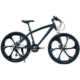 Cestbon Sport Mountainbike 26 Zoll Klappräder Rennräder Variable Geschwindigkeit Doppelt Scheibenbremse Erwachsene 24 Geschwindigkeit Fahrrad,Schwarz