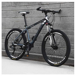 Chenbz Mountainbike Chenbz Outdoor-Sport Herren MTB Scheibenbremsen, 26 Zoll Erwachsene Fahrrad 21Speed ​​Fahrrad Mountainbike, Grau