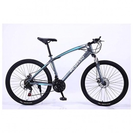 Chenbz Mountainbike Chenbz Outdoor-Sport Mountainbike 24 Geschwindigkeiten Mens Hardtail Mountainbike 26" Reifen und 17-Zoll-Rahmen-Gabel-Aufhängung mit Lockout Fahrrad Mechanische Doppelscheibenbremse