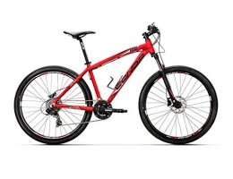 Conor Mountainbike Conor 6800 24S 27, 5 Zoll Fahrrad, Erwachsene, Unisex, Rot, SM