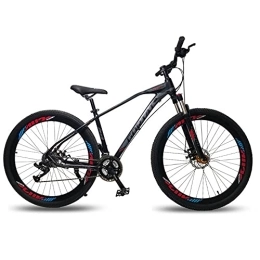 COUYY Fahrräder COUYY 29-Zoll-Mountainbike, 30-Gang-Aluminiumlegierungsrahmen-Rennrad, Variable Geschwindigkeit Dual-Scheibenbremsen, Schwarz