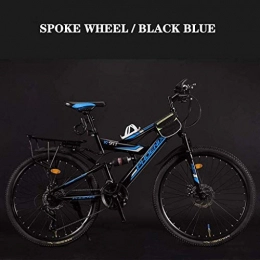 CSS Mountainbike CSS Mountainbike, 26-Zoll-, 21 / 24 / 27-Gang-Doppelstoßdämpfer mit variabler Geschwindigkeit und Doppelscheibenbremse Offroad-Fahren für Erwachsene außerhalb von Sportreisen 5-27, 27