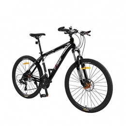 Dafang Mountainbike Dafang 26 Zoll Mountainbike Erwachsenen Aluminiumlegierung Hartrahmen Doppelscheibenbremse geeignet für 155-185cm-Schwarz_26 * 18, 5 (175-185 cm)