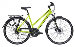 ZEG Mountainbike Damen Fahrrad 28 Zoll - Hercules Tourer Sport - Shimano 24-Gang Kettenschaltung, Suntour Federgabel, grün glänzend