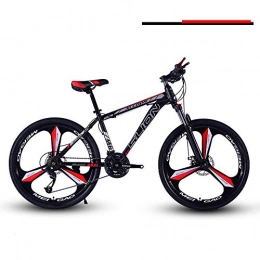 DASLING Mountainbike DASLING 7-Gang-Mountainbike mit Variabler Geschwindigkeit für Erwachsene 26-Zoll-Doppelscheibenbremsen Rennwagen, 21 Geschwindigkeit_Schwarz rot 2