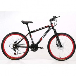 Dengjiam Mountainbike Dengjiam Fahrrad City Rennradrahmen Trend Mountainbike Praktisches Mountainbike Stoßdämpfendes Scheibenbremsen Mountainbike-A_24 * 15 (150-165Cm) _24