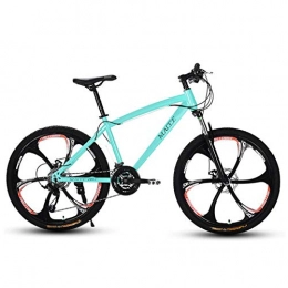 DGAGD Mountainbike DGAGD 24 Zoll Erwachsenen Mountainbike Fahrrad mit Variabler Geschwindigkeit Doppelscheibenbremse Fahrrad Sechsblatt-Grün_27 Geschwindigkeit