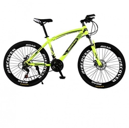 DGAGD Mountainbike DGAGD 24 Zoll Mountainbike Fahrrad Variable Geschwindigkeit Männer und Frauen Erwachsene Doppelscheibenbremse Fahrrad 40 Schneidräder-dunkelgrün_30 Geschwindigkeit