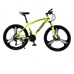 DGAGD Mountainbike DGAGD 26 Zoll Mountainbike Fahrrad Variable Geschwindigkeit männlich und weiblich Erwachsene Doppelscheibenbremse Fahrrad Dreiblattrad-dunkelgrün_30 Geschwindigkeit