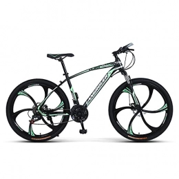 DKZK Mountainbike DKZK FahrräDer 24 / 26 Zoll RäDer 27 / 30 Speed Mountainbike Doppelscheibenbremse Fahrrad FüR Erwachsene FahrräDer Tragbares StäDtisches Pendlerfahrrad MTB-FahrräDer Mit Vollfederung