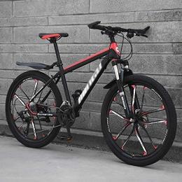 DKZK Mountainbike DKZK Mountainbikes, 24 / 26 Zoll Herren-Mountainbike, City / Highway-Scheibenbremse Mit Hohem Kohlenstoffstahl Und Verstellbaren Vordersitzen